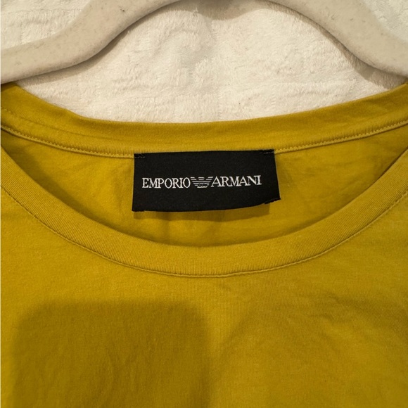 Emporio Armani women’s Yellow Graphic T-Shirt - Picture 3 of 7